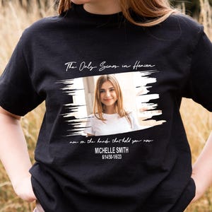Custom Memorial Photo Shirt, Personalized  Funeral Photo Shirt, Rest In Peace Memory Shirt, Remembrance Shirt, Christian Memorial Shirt,