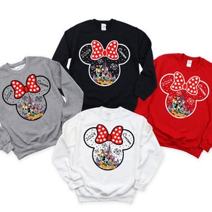 Custom Disney Trip Sweatshirt, Disneyworld Sweatshirt, Disney Vacation Sweatshirt,Disney Couple Sweatshirt,Disney Family Matching Sweatshirt