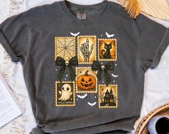 Comfort Coquette Spooky Season Shirt,Halloween Ghost Shirt,Flirty Fall Pumpkin Shirt,Halloween Gift Shirt,Preppy Shirt,Halloween Gift Shirt,