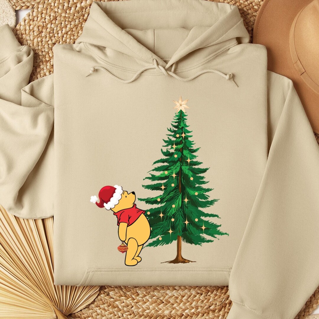 Winnie the Pooh Christmas Hoodie,winnie the Pooh Gift,classic Pooh ...