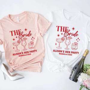 Custom Team Bride Party Group  T-shirts,Team Bride Bridal Party Shirt,Personalised Matching Tribe Bachelorette Hen Party,Bride To Be  Shirts