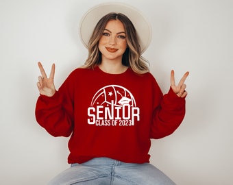 Volleyball Senior 2023 Gift, Volleyball Senior Shirt, Senior 2023 Sweatshirt, Graduation Shirt, Graduation Gift, Volleyball Lover Gift