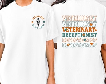 Comfort Vet Life Veterinary Receptionist Shirt,Vet Receptionist Shirt,Cute Vet Life Tee,Veterinarian Gift, Vet Tech Week,Animal Doctor Gift,