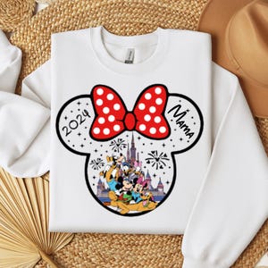 Custom Disney Trip Sweatshirt, Disneyworld Sweatshirt, Disney Vacation Sweatshirt,Disney Couple Sweatshirt,Disney Family Matching Sweatshirt