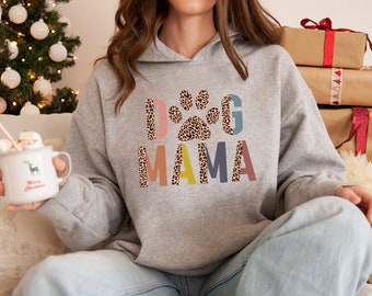 Dog Mama Hoodie, Dog Mom Hoodie, Gift For Dog Mom, Dog Mom Hoodied Sweatshirts, Fur Dog Mama Hoodie, Dog Lover Hoodies, Gift For Pet Lover