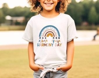 Harmony Day Shirt Kids Harmony Day Shirt Toddler Harmony Day TShirt Kids and Toddler Sizes Harmony Day March 21