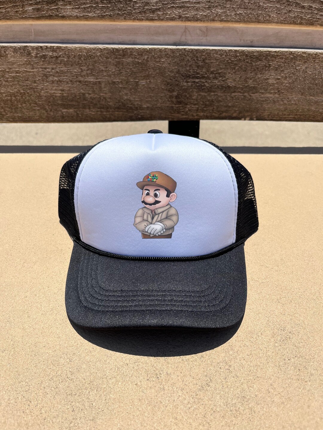 Chapo Bros Hat White, La Chapizza JGL Gorra Bros, El Chapo Embroidery