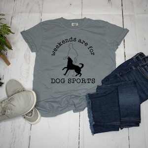 Dog Sports Obedience Dog Heeling Shirt for IGP Schutzhund T-Shirt for Sport Dog Trainer Tshirt Gift for Working Dog Breed Owner