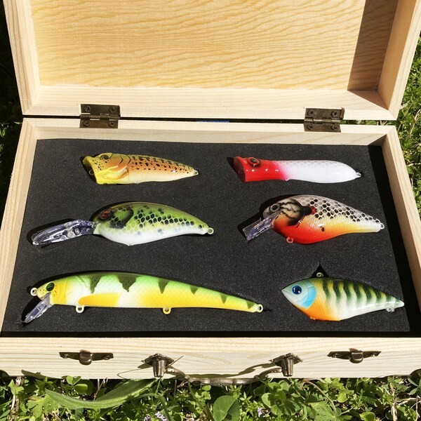 Fishing Lure Box Etsy