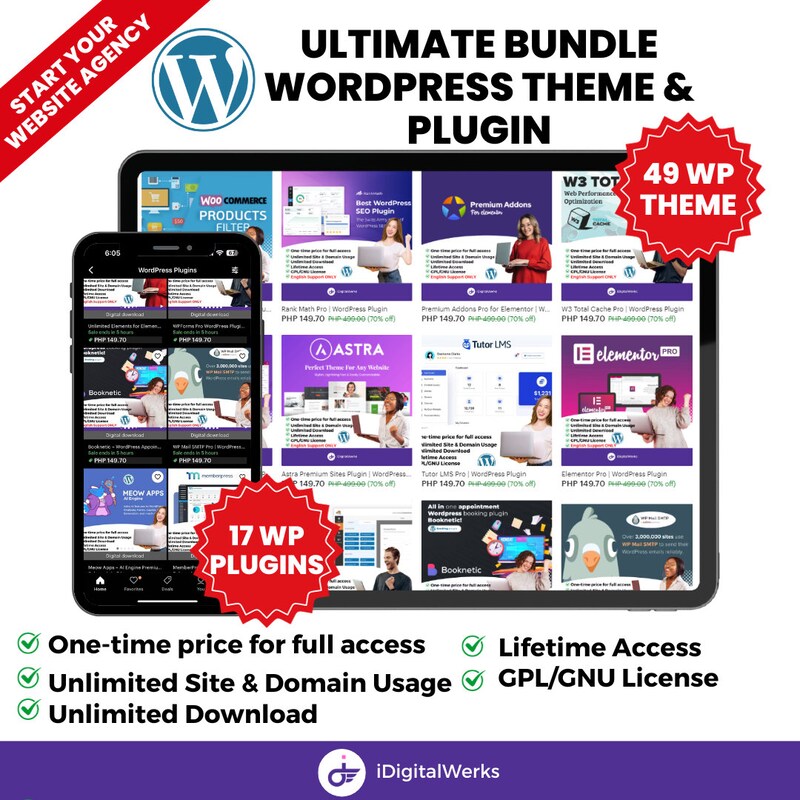 Wordpress Themes - Etsy