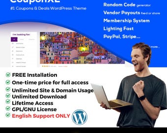 CouponXL - Coupon and Deals WordPress Theme