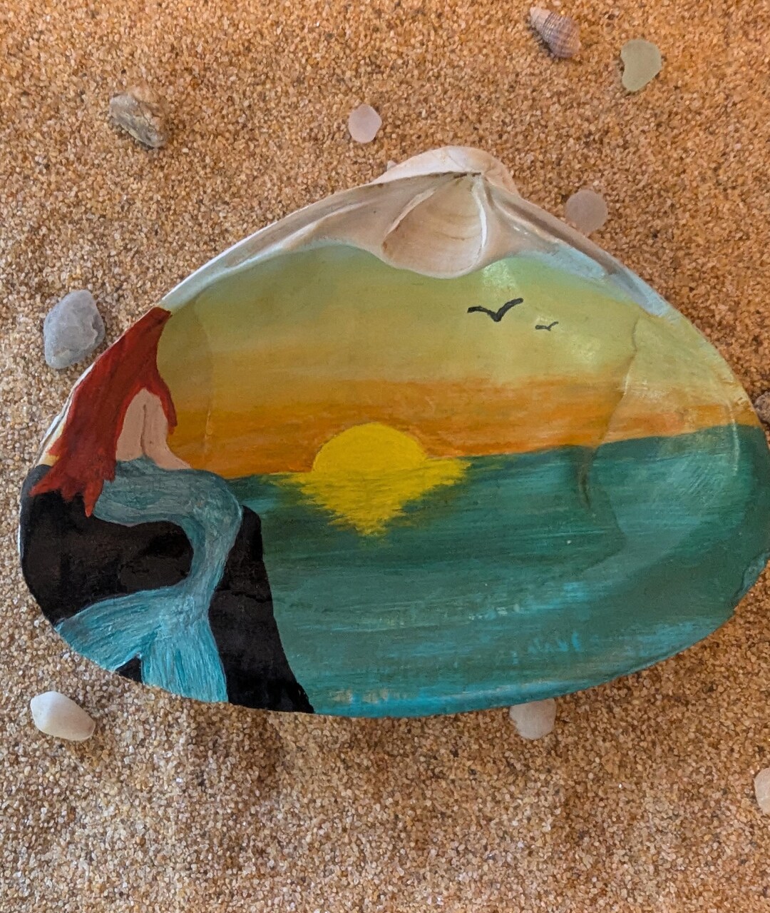 Hand-painted Shells - Etsy