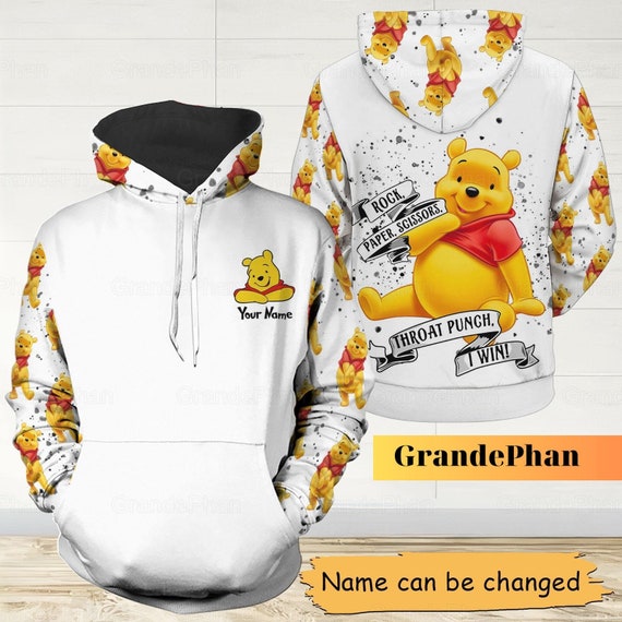 Pooh♡ Winnie the Pooh Fashion Pullover Sweatshirt for Women