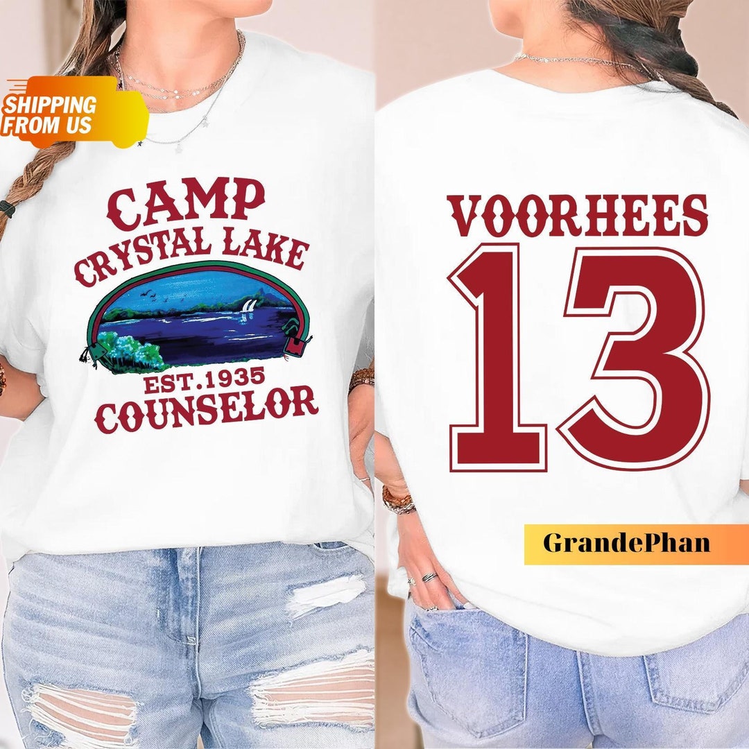 Camiseta De Consejero De Camp Crystal Lake Jason Voorhees - España