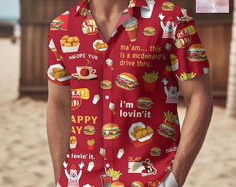 ビンテージ マクドナルド ハワイアンシャツ vintage McDonald’s ビンテージ マクドナルド ハワイアンシャツ vintage McDonald's