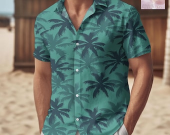 Tommy Vercetti Hawaiian Shirt, Vice City Aloha Button Up Shirt, 80s Miami Beach Shirt, Summer Outfit, GTA Gamer Shirt, Gift For Gamer