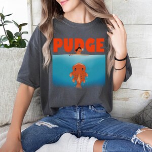 Lilo and Pudge Comfort Colors Shirt, Lilo & Stitch Shirt, Disney Stitch Tee, Cute Disney Surf Graphic T-Shirt, Disneyland Outfit Gift