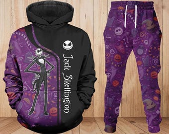 Jack Skellington 3D All Over Printed Hoodie, Halloween Skellington Tshirt, Halloween Party Sweatshirt, Trick Or Treat Shirt