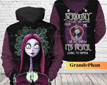 Sally Hoodie, Jack Skellington Hoodie, Disney Halloween Sweatshirt, Halloween Hoodie, Jack And Sally Shirt, Disneyland Halloween