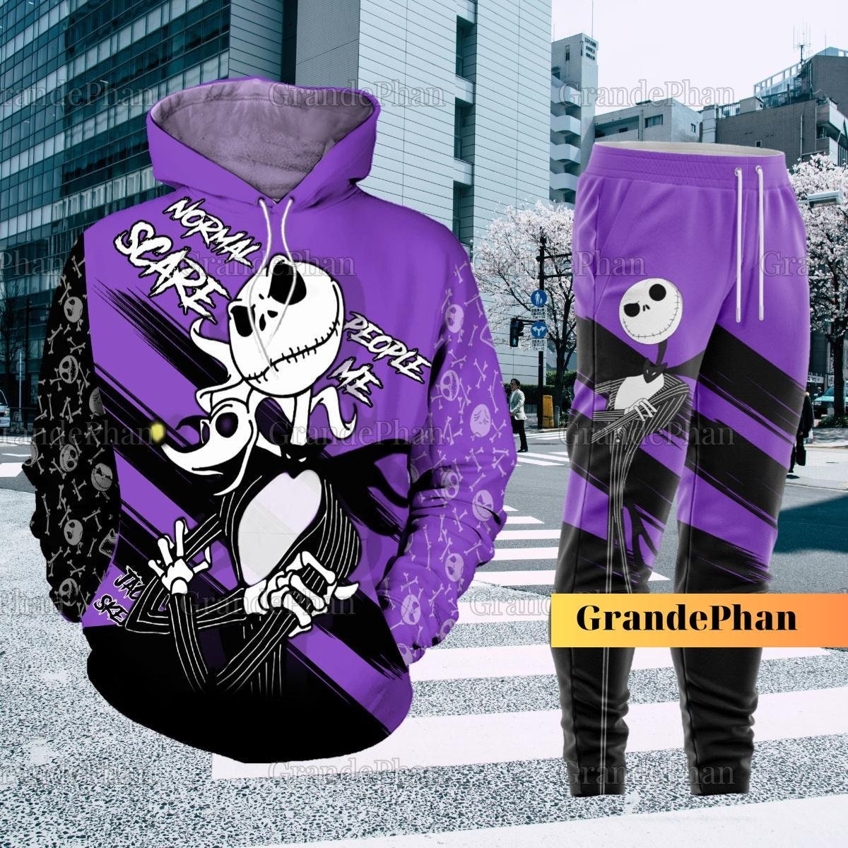 Halloween Jack Skellington Hoodie, Disney Halloween Shirt, Halloween Jogger Pants, Halloween All Over Print Tee, Disney Trip Shirt
