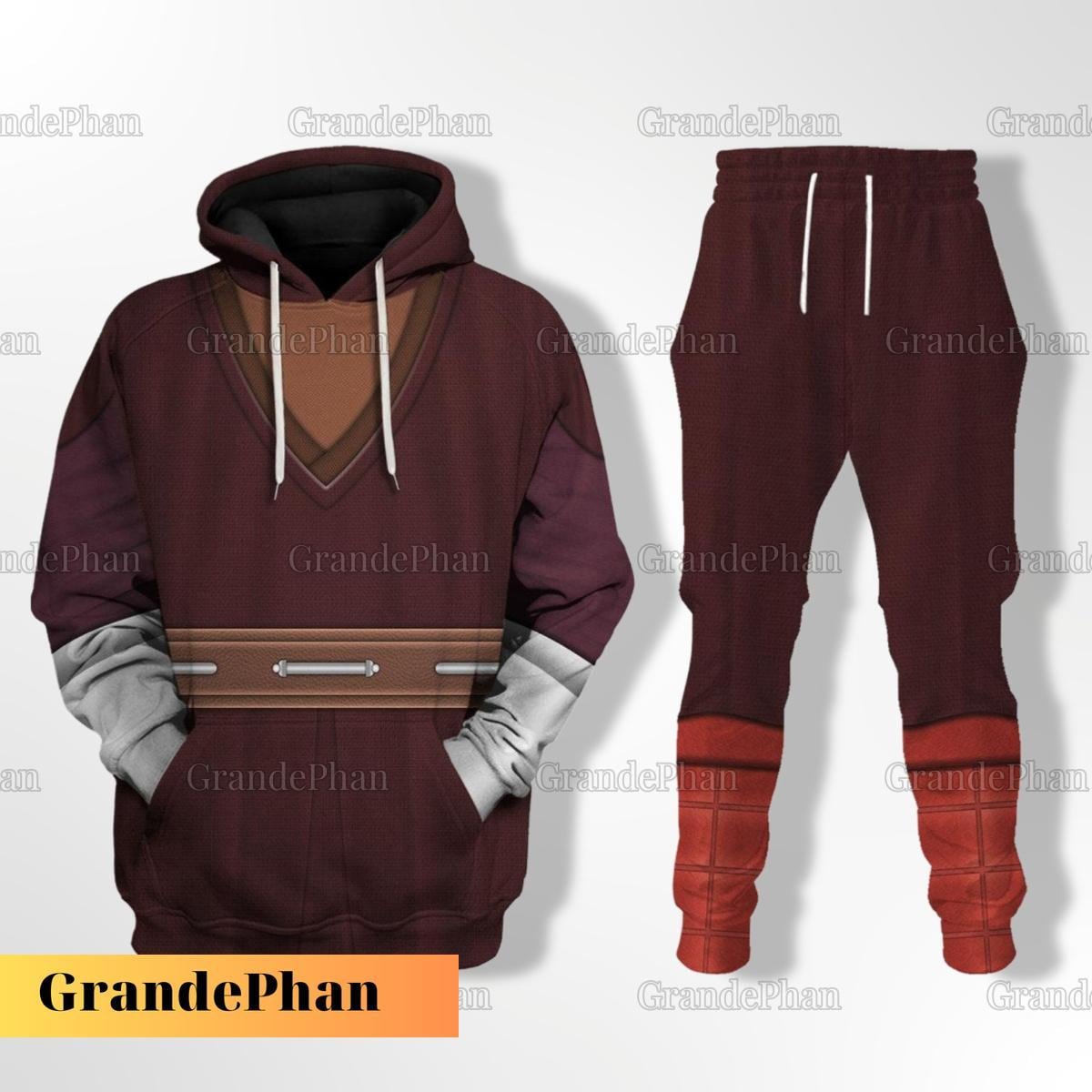 Halloween Star Wars Plo Koon Costumes Cosplay Hoodie, Star Wars Sweatpants, Halloween Disney Tee, Disney World Costume, Trick Or Treat