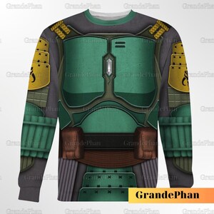 Star Wars Men's 'Boba Sweat' Graphic T-Shirt - Humorous Boba Fett Design - View #2