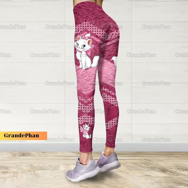 Disney Marie Cat Hoodie, Marie Cat Birthday Shirt, Disney Cat Aristocats Hoodie, Disney Women Leggings, Personalized Cat Women T-Shirt