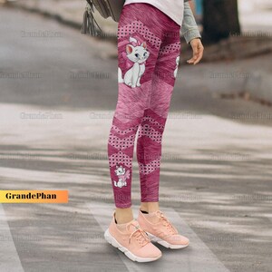 Disney Marie Cat Hoodie, Marie Cat Birthday Shirt, Disney Cat Aristocats Hoodie, Disney Women Leggings, Personalized Cat Women T-Shirt