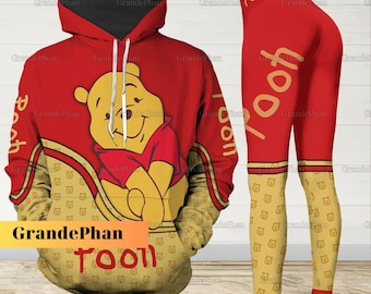 Sudadera con capucha de Disney Pooh, Sudadera con capucha de Pooh Bear, Pantalones Pooh para mujer, Pooh y sus amigos, Camiseta de Pooh, Sudadera de Winnie the Pooh