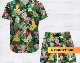The Golden Girls Button Shirt, Golden Girls Man Shorts, Stay Golden Shirt, 80s Movie Shirt,  Rose, Blanche, Dorothy, Gift For Best Friends