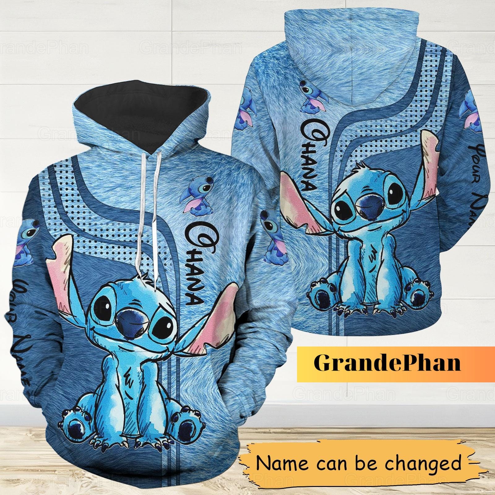Stitch Hoodie Legging, Personalized Stitch Hoodie, Disney