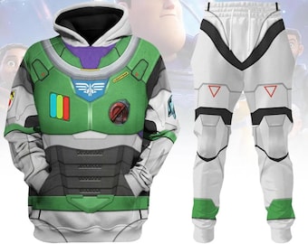 ハロウィン バズ ライトイヤー コスチューム コスプレ 3D パーカー ジョガー、ディズニー トイストーリー コスチューム、ディズニー コスチューム 大人、ハロウィン トリップ T シャツ