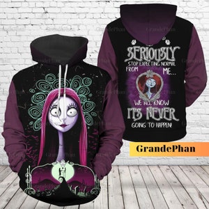 Sally Hoodie, Jack Skellington Hoodie, Disney Halloween Sweatshirt, Halloween Hoodie, Jack und Sally Shirt, Disneyland Halloween