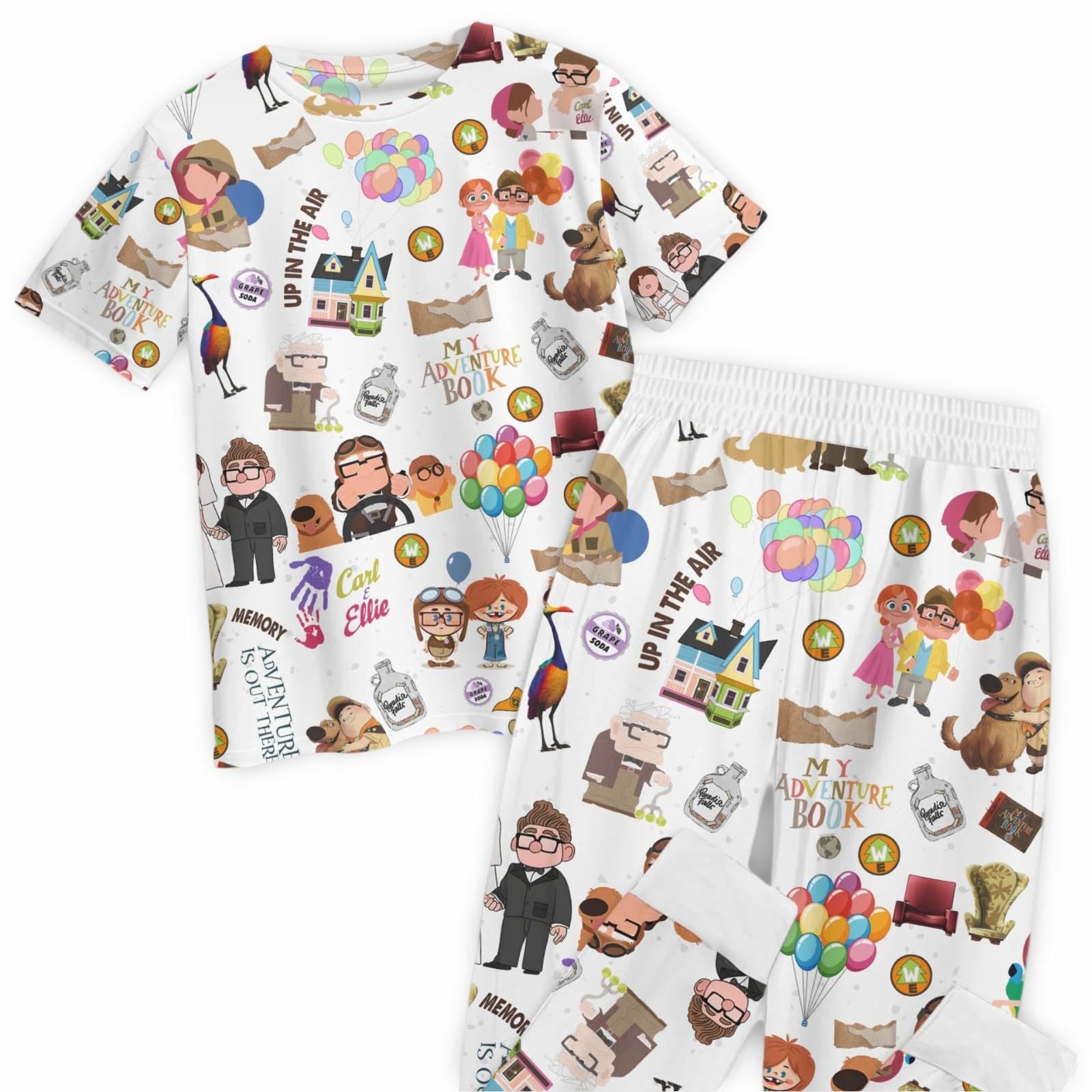 Discover Disney Ellie and Carl T-Shirt Pajama Set for Him and Her