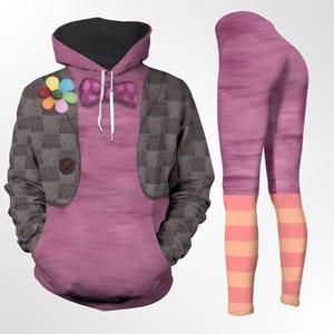 Inside Out 2 Bing Bong Costume Cosplay Hoodie, Disney Emotions Tee, Funny Bing Bong Shirt, Cartoon Character Tee, Womens Leggings