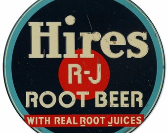 Vintage Hires Root Beer Menu Board - Etsy