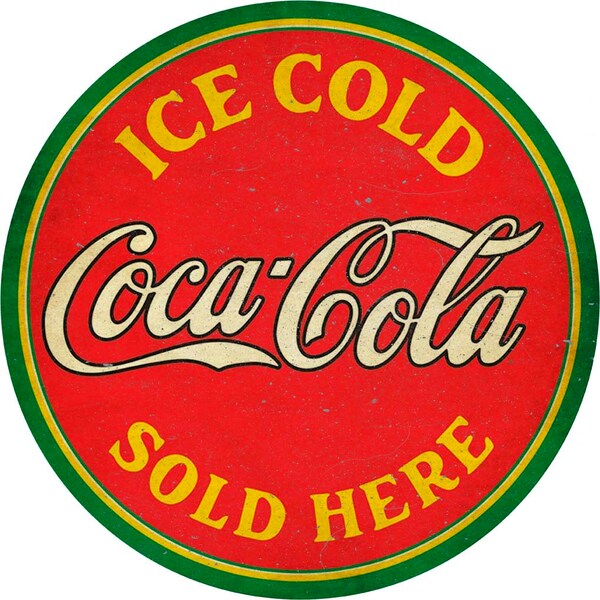 Coke Sold Here Sign - Etsy