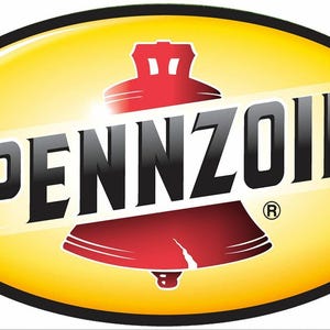Pennzoil Motor Oil 24&quot; Oval Shaped Heavy Duty USA Made Metal Gas Station Advertising Sign