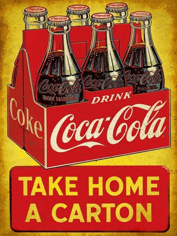 Coca Cola Six Pack Take Home a Carton 16