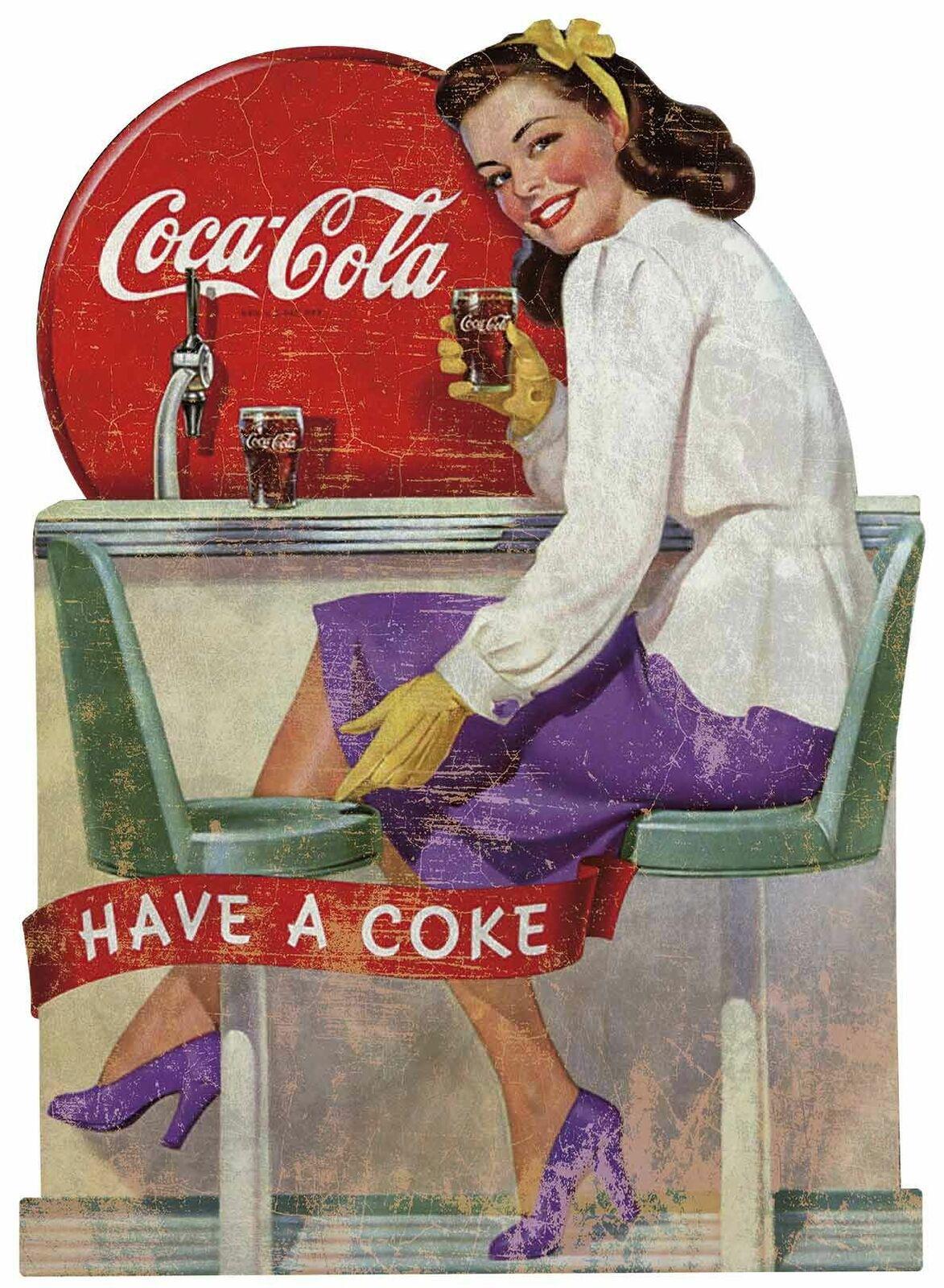76年前の米国コカコーラ♠︎ピンナップガール♠︎ビンテージ♠︎40s 76年前の米国コカコーラ♠︎ピンナップガール♠︎ビンテージ