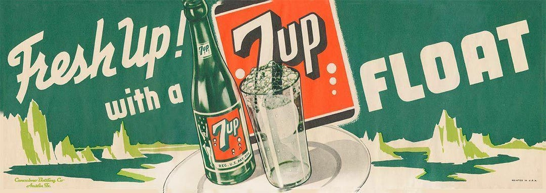Fresh Up! With A 7up Float 16