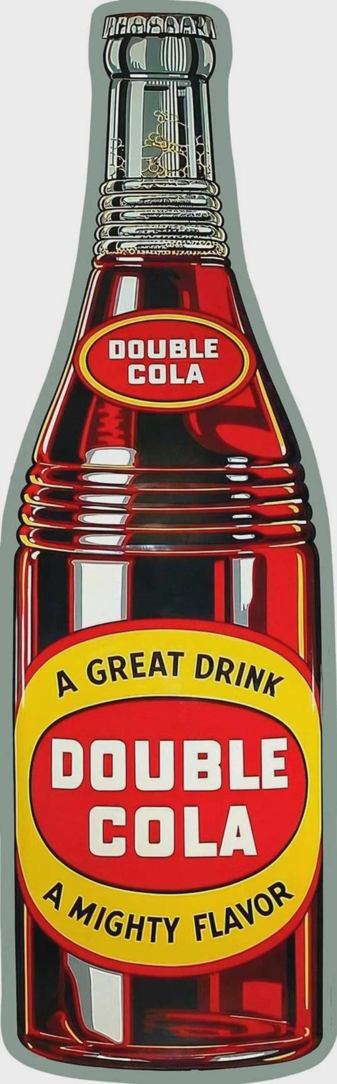 Double Cola Soda Pop Drink Bottle 19