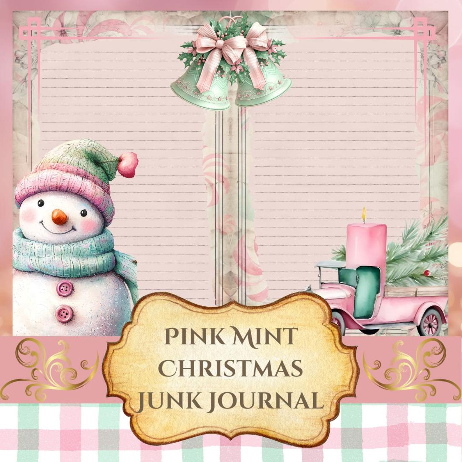 Folio Kit Bundle | Junk Journal Folio Kits | Christmas | Coffee Girl ...