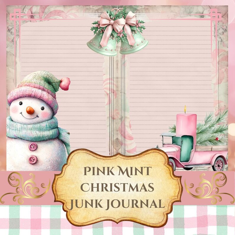 Folio Kit Bundle | Junk Journal Folio Kits | Christmas | Coffee Girl ...
