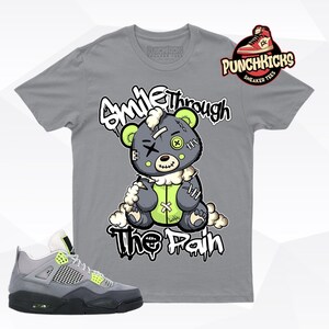 Jordan 4 green glow outfit discount