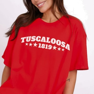 Tuscaloosa Shirt Alabama T-Shirt Bama Shirts Alabama Football Shirt for Women Alabama T Shirt Alabama Shirts Uni of Alabama Shirt Game Day