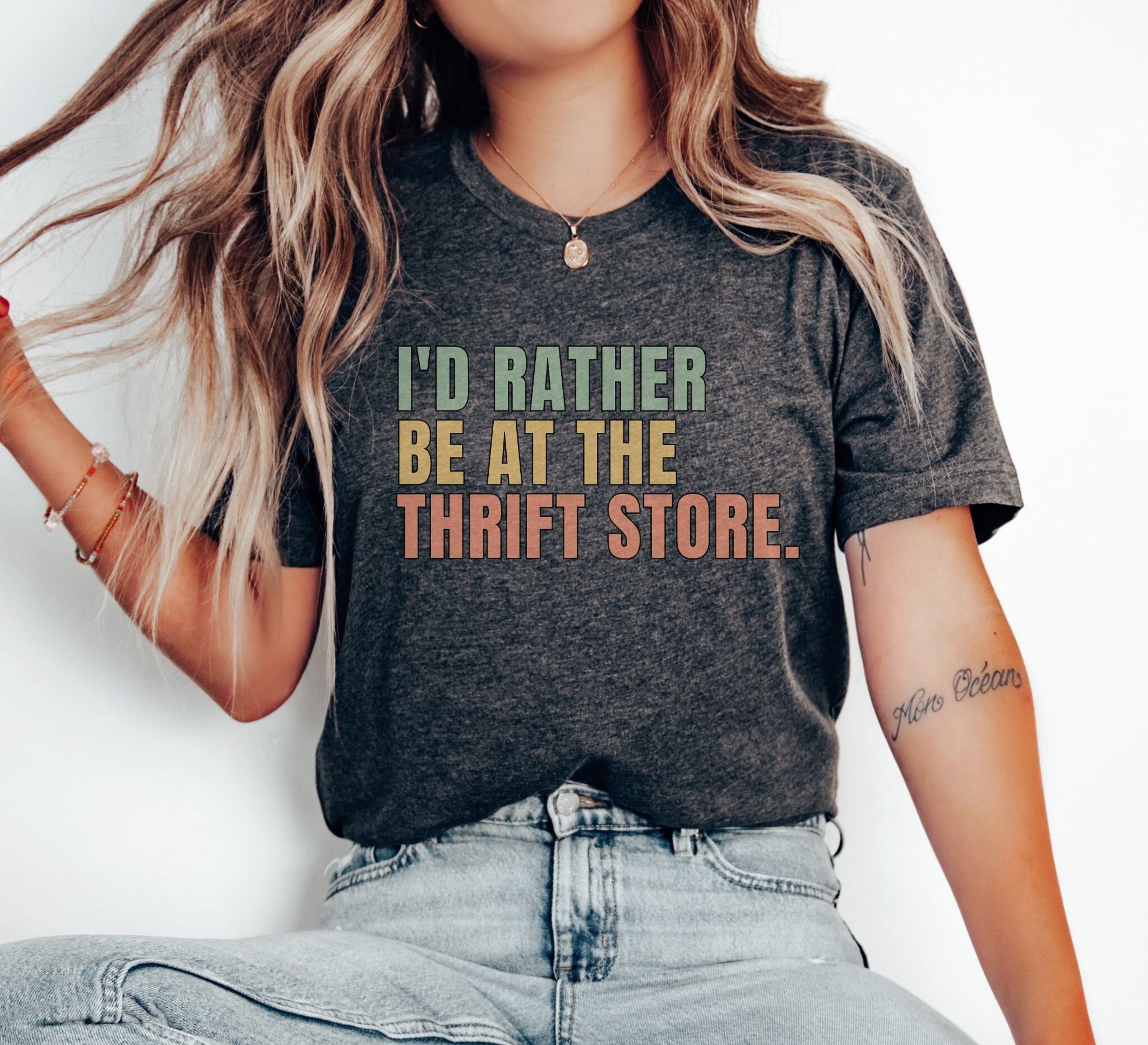 Thrift store tees shop