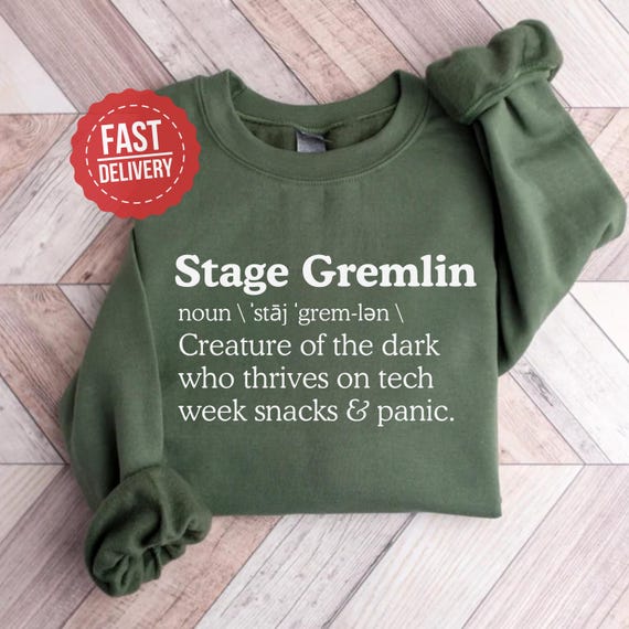 Theatre Nerd Shirt Tech Week Gift Theatre Club Sweatshirt Theatre Shirt Drama Shirt Theater Kid Shirt Broadway Lover Gifts Theatre Teacher