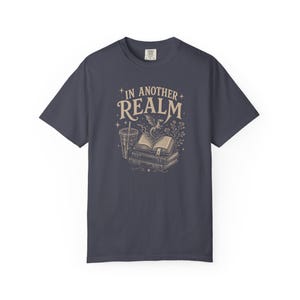 Comfort Colors® Fantasy Reader Shirt Romantasy Shirt Booktok Shirt Dragon Book Shirt Fantasy Book Lover Gift Reading Shirt Romantasy Lovers Navy