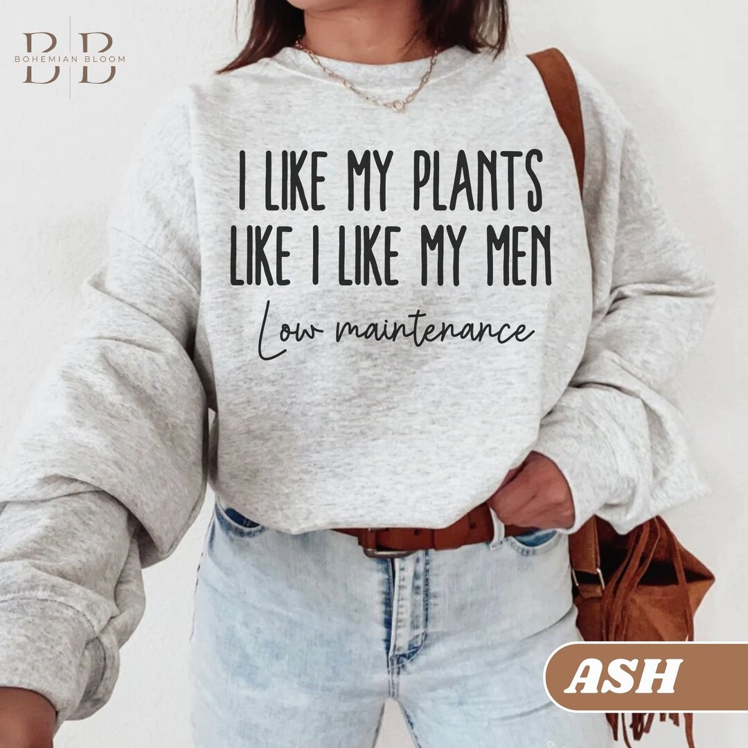 Funny Plant Lady Sweatshirt Gift for Crazy Plant Mom Indoor Etsy